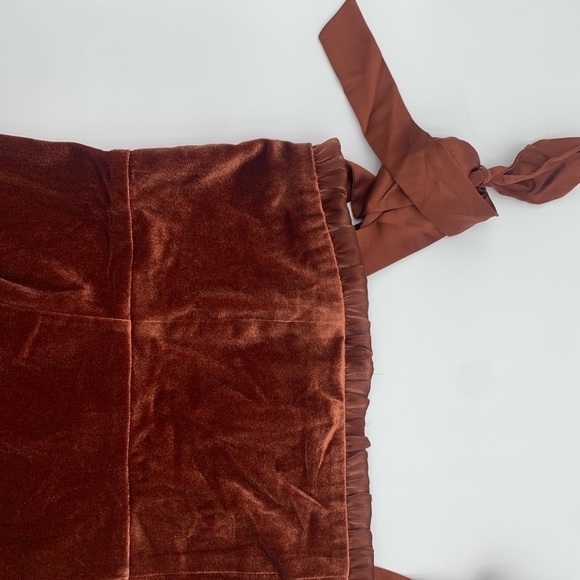 DANIELLE BERNSTEIN VELVET SHORT MINI DRESS BRAND NEW - Picture 9 of 11